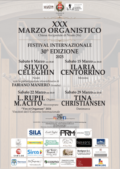 XXX FESTIVAL MARZO ORGANISTICO 2025