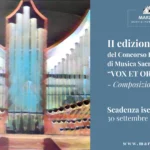 II Concorso Internazionale di Musica Sacra “VOX ET ORGANUM” – Composizione
