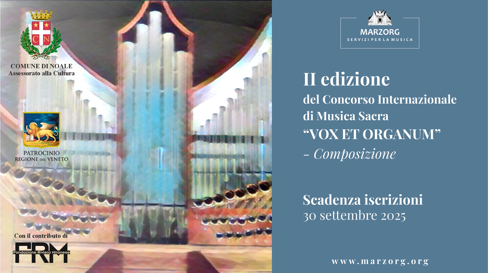 II Concorso Internazionale di Musica Sacra “VOX ET ORGANUM” – Composizione