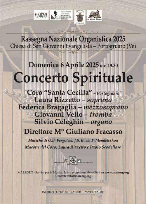 CONCERTO SPIRITUALE – 6 APRILE 2025