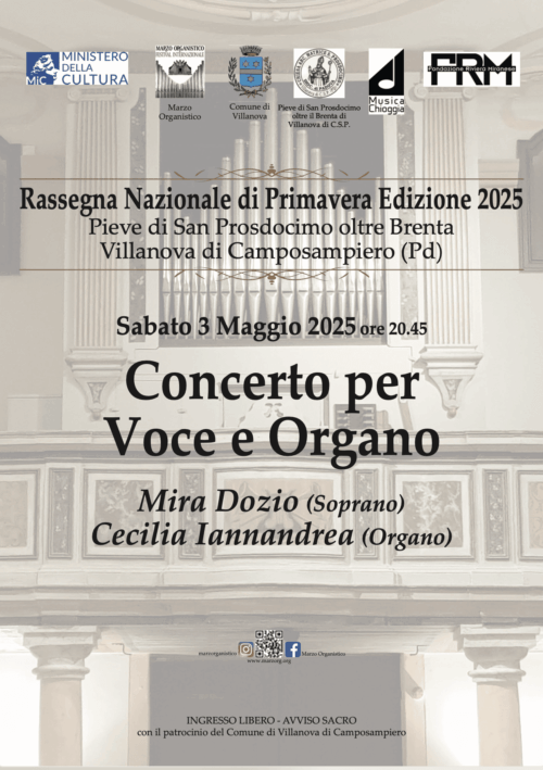 CONCERTO  – 3 MAGGIO 2025