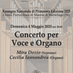 CONCERTO  – 4 MAGGIO 2025