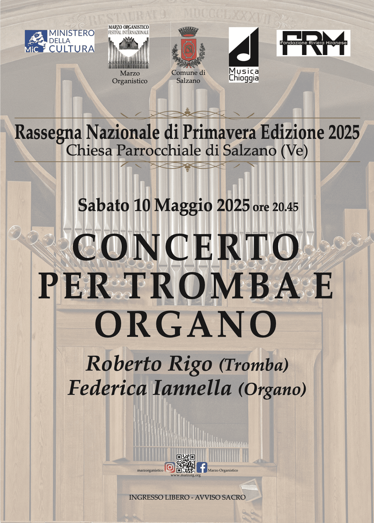 Al momento stai visualizzando CONCERTO – 10 MAGGIO 2025