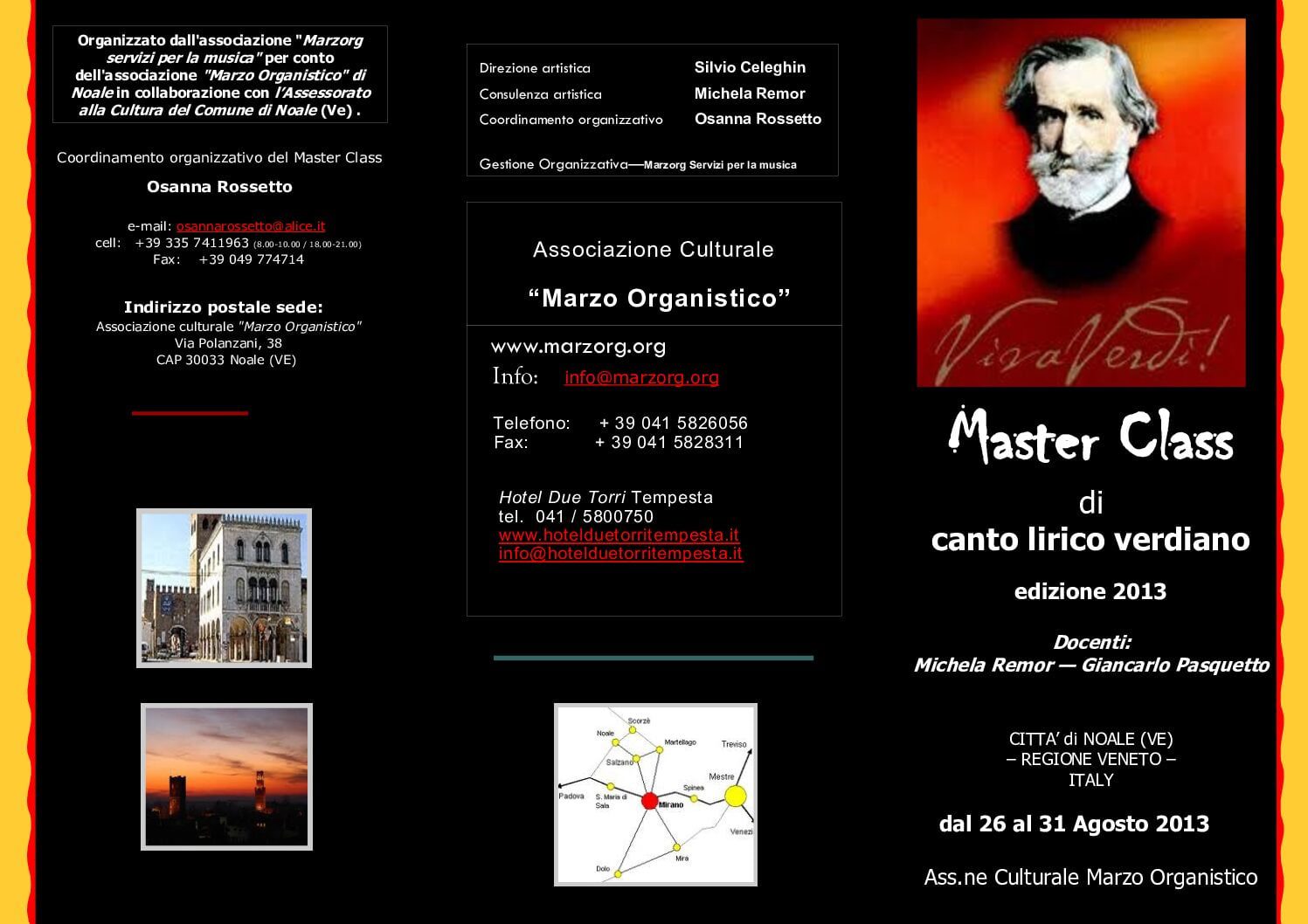 Scopri di più sull'articolo Come iscriversi al Master Class 2013