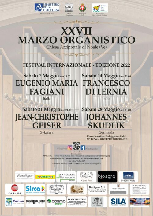 XXVI Festival Marzo Organistico 2022
