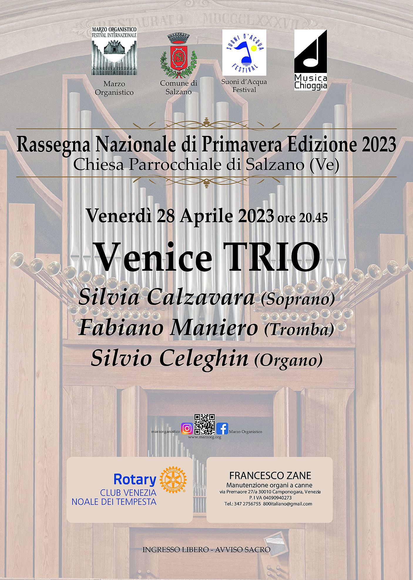 Al momento stai visualizzando Venice TRIO – 28 aprile 2023